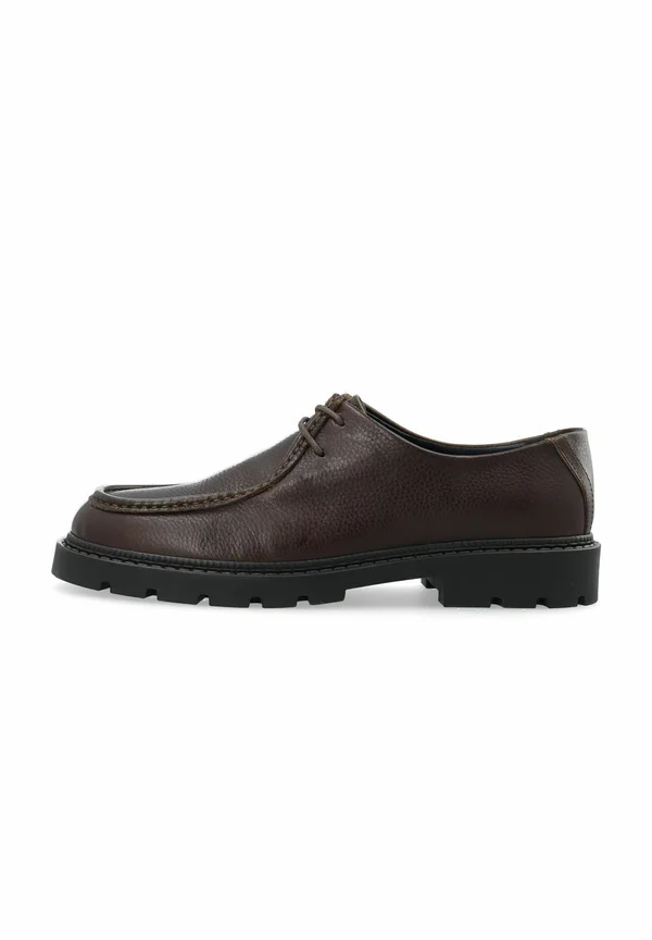Casual lace-ups - darkbrown