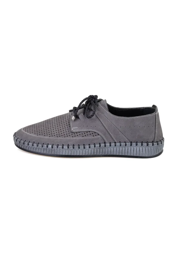 Casual lace-ups - gray
