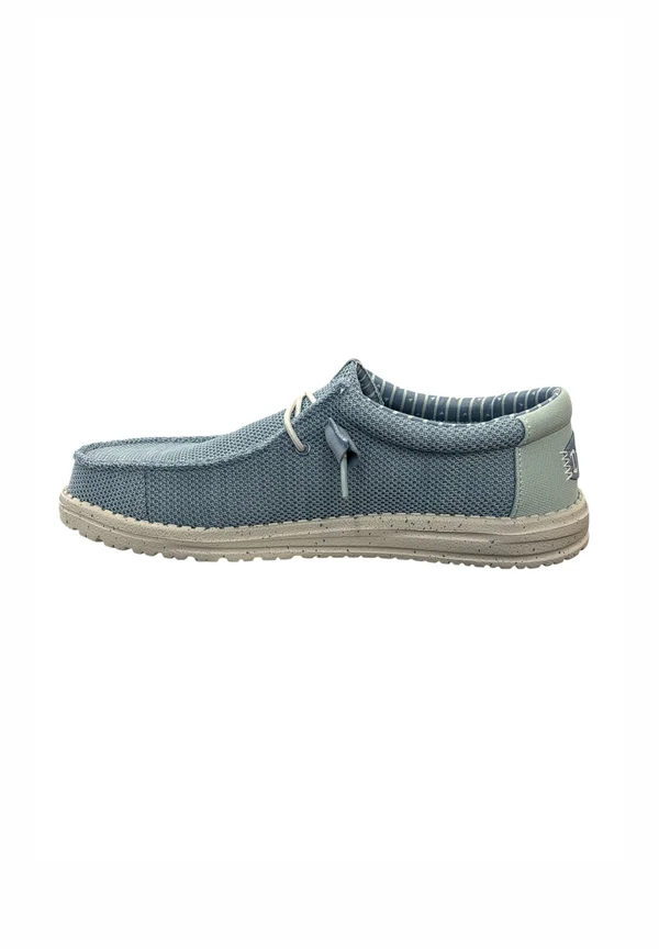 Casual lace-ups - jeansblauw