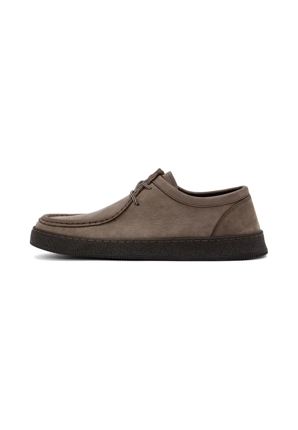 Casual lace-ups - mink
