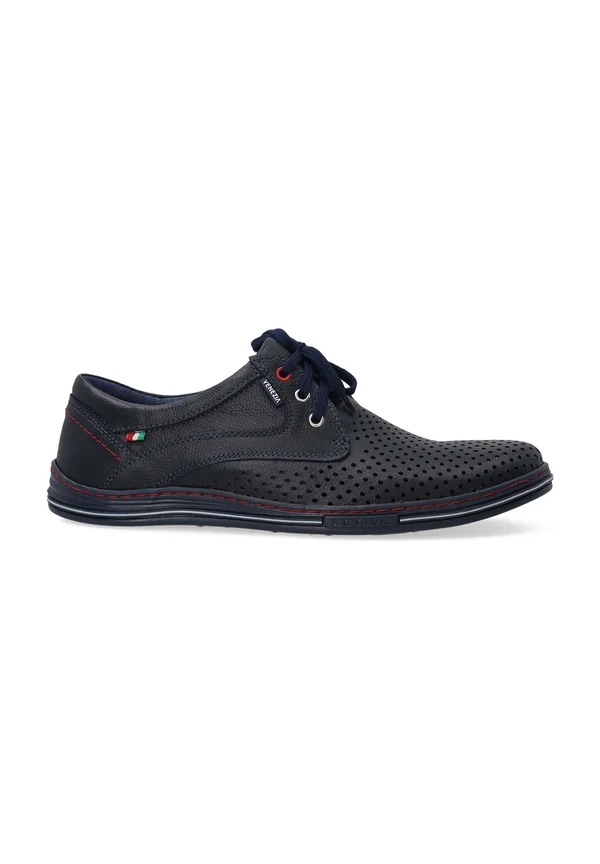 Casual lace-ups - navy