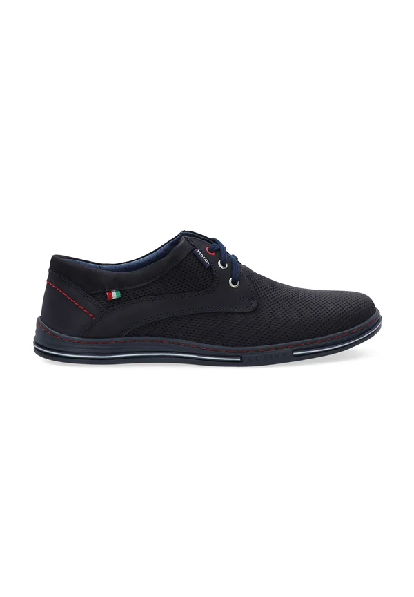 Casual lace-ups - navy