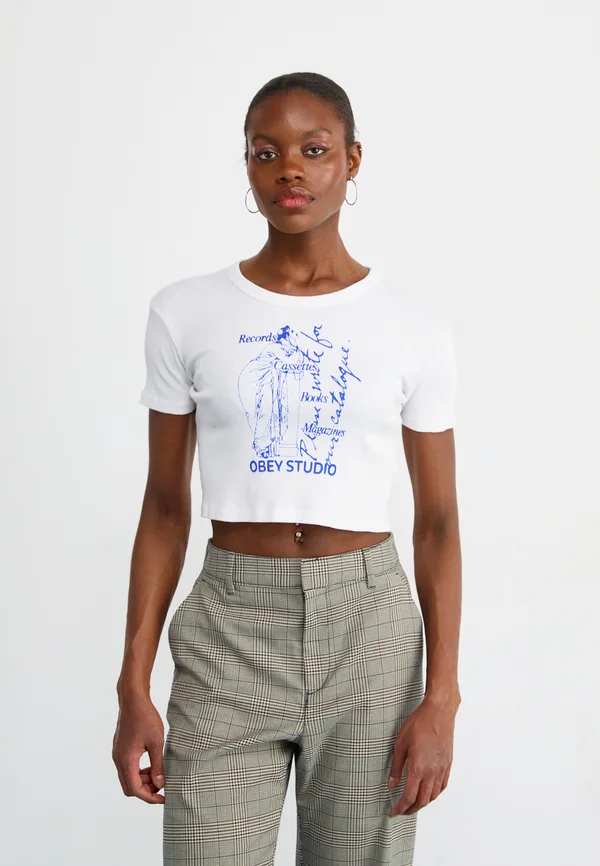CATALOGUE - Print T-shirt - white