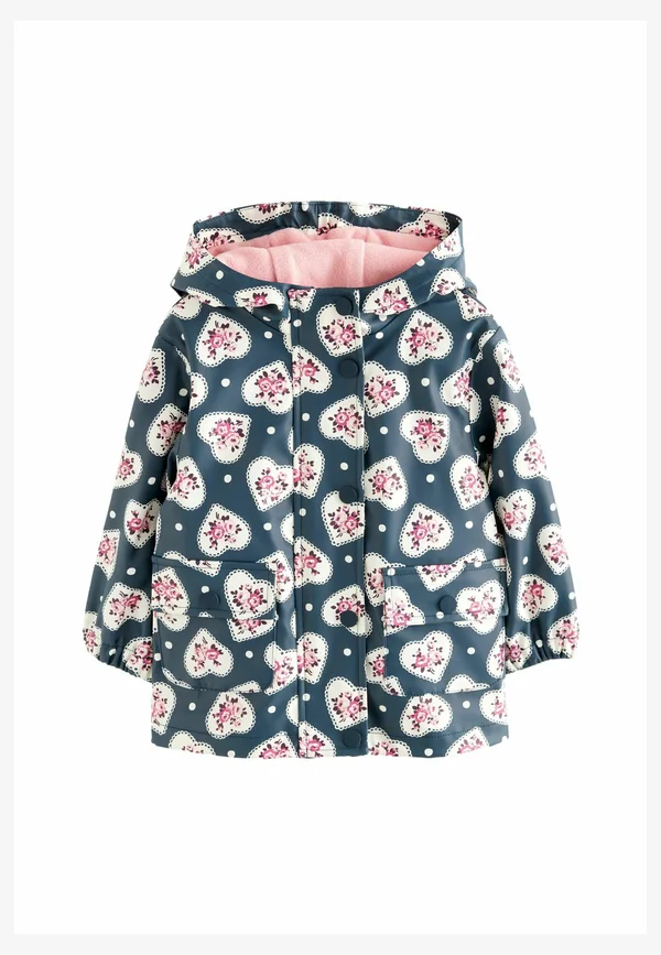 CATH KIDSTON HEART PRINT - Short coat - blue