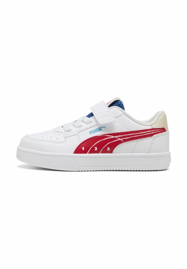 CAVEN FUN SNEAKERS - Trainers - white/for all time red/tropical blue