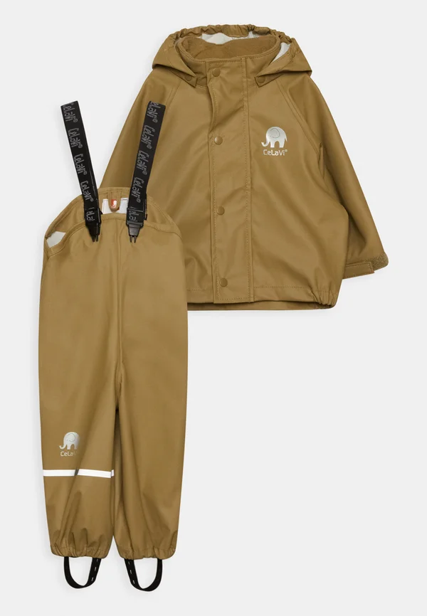CEMAGIC SET - Rain trousers - khaki