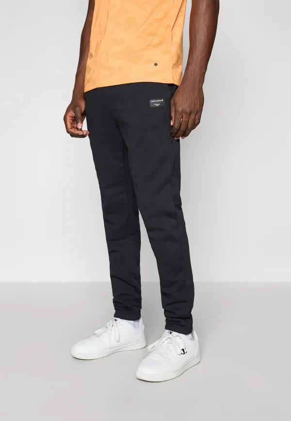 CENTRE SWEATPANTS - Tracksuit bottoms - black beauty