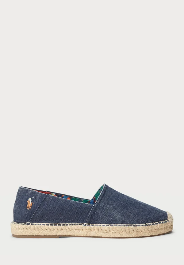 CEVIO WASHED CANVAS ESPADRILLE - Espadrilles - navy