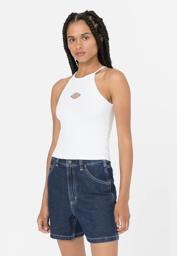 CHAIN LAKE VEST TANK - Top - white