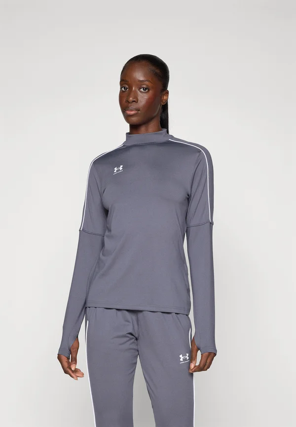 CHALLENGER - Long sleeved top - castlerock/white