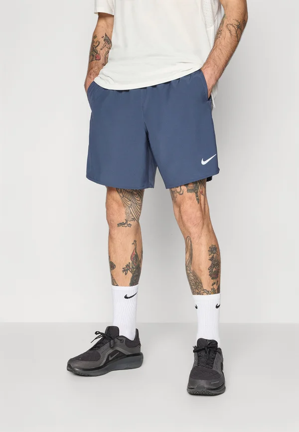 CHALLENGER - Sports shorts - thunder blue/reflective silver-coloured