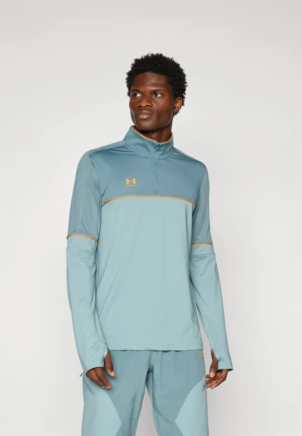 CHALLENGER TRAINING - Long sleeved top - jasper blue/squad orange