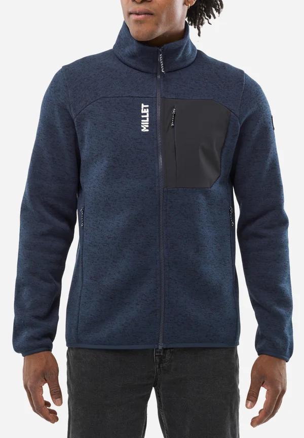 CHAMONIX - Fleece jacket - bleu marine