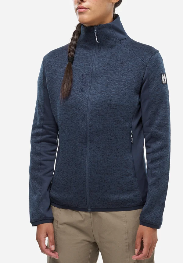 CHAMONIX KNIT - Fleece jacket - bleu marine