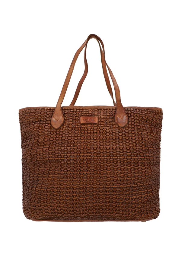 CHANDANA - Tote bag - cognac