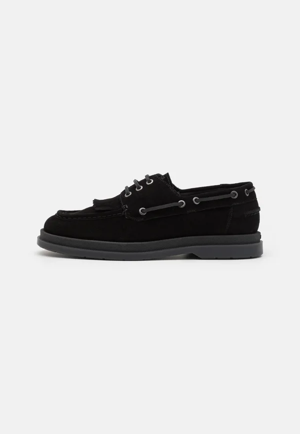 CHAOL - Boat shoes - black
