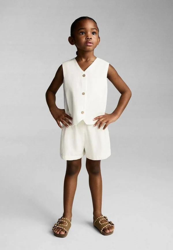 CHARLES - Waistcoat - white