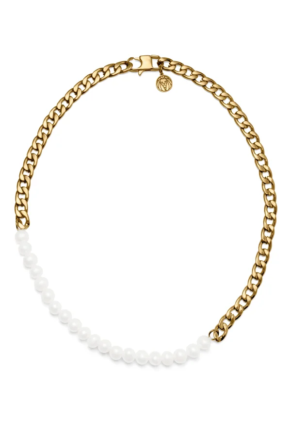 CHARLIE - Necklace - gold coloured white