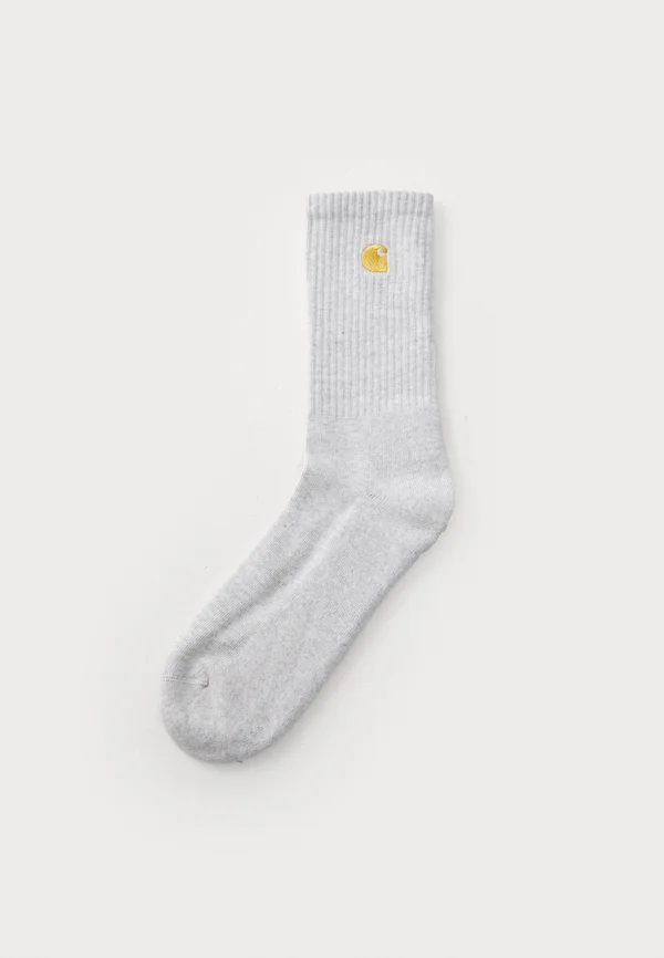 CHASE SOCKS UNISEX - Socks - ash heather/gold-coloured