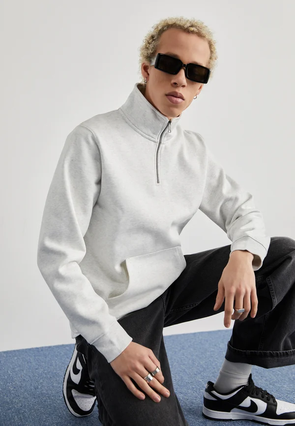 CHASE - Sweatshirt - ash heather