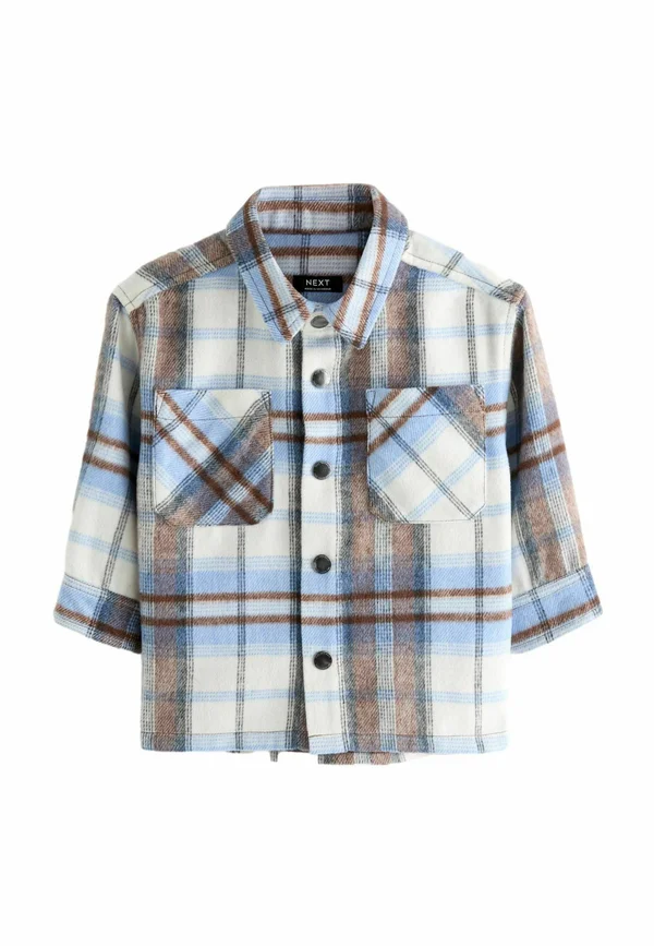 CHECK  - REGULAR FIT - Shirt - blue brown check