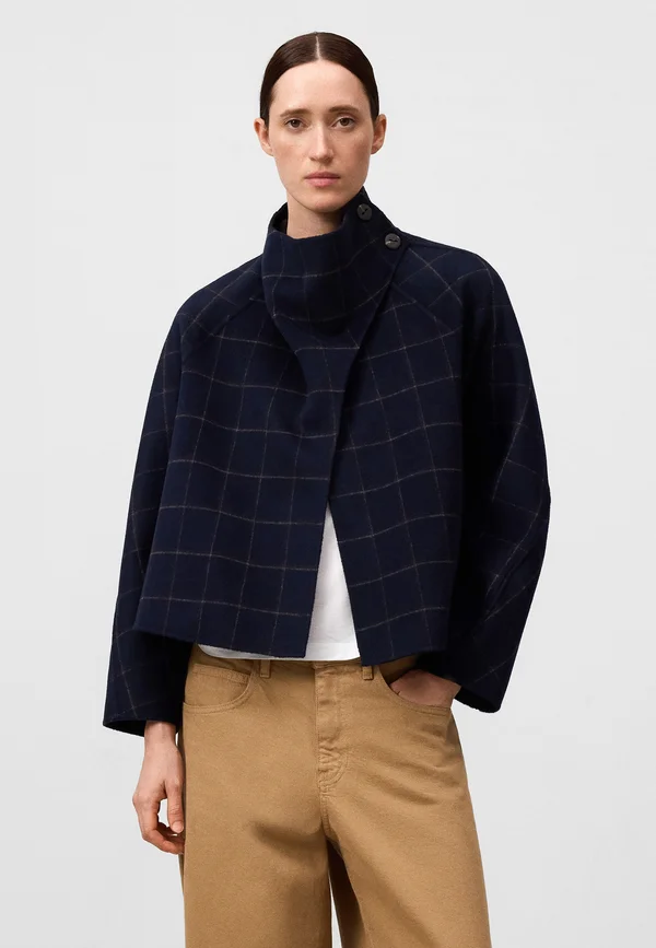 CHECKERED - Light jacket - blue/off white/grey checks