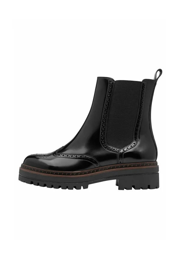 CHELSEA - Platform ankle boots - black