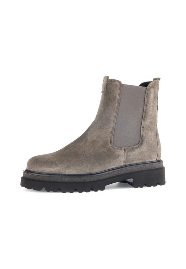 CHELSEA - Platform ankle boots - grau
