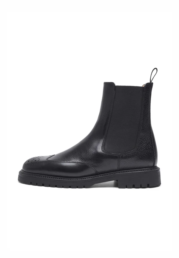 CHELSEA - Platform ankle boots - schwarz