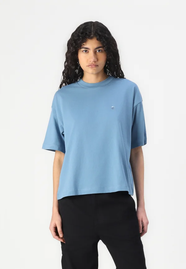 CHESTER - Basic T-shirt - clay blue