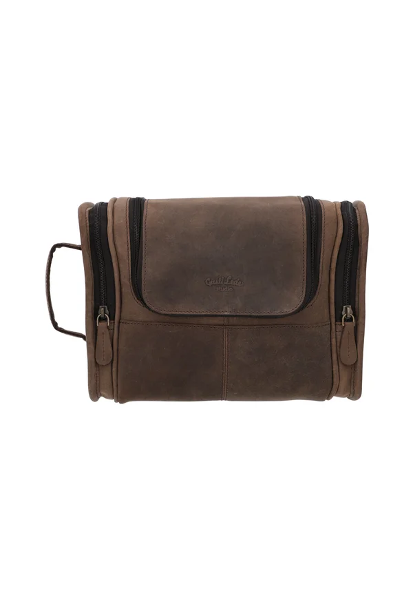 CHESTER - Wash bag - walnut