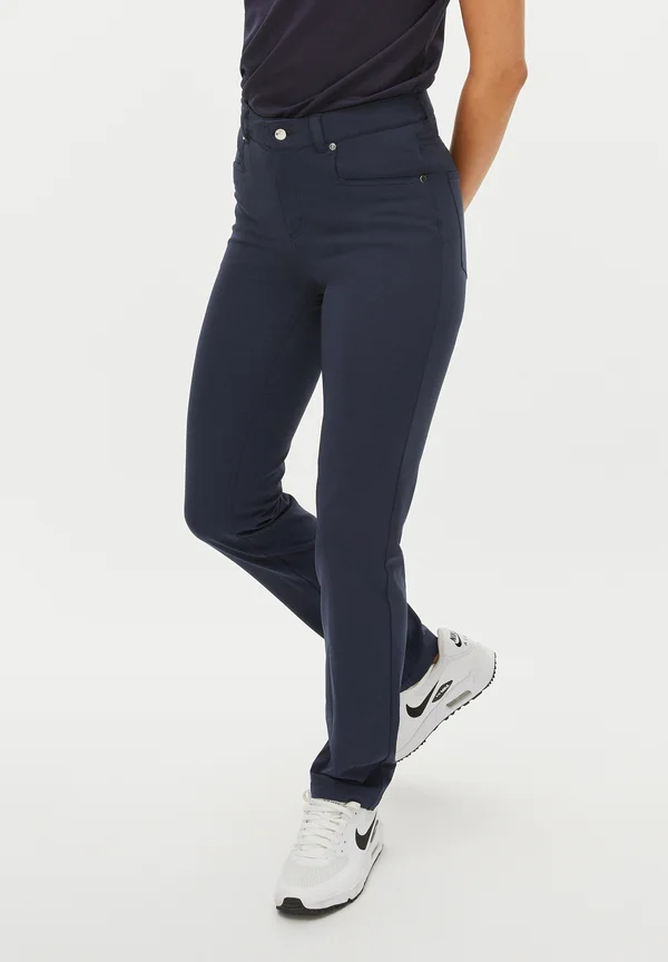 CHIE COMFORT - Trousers - navy