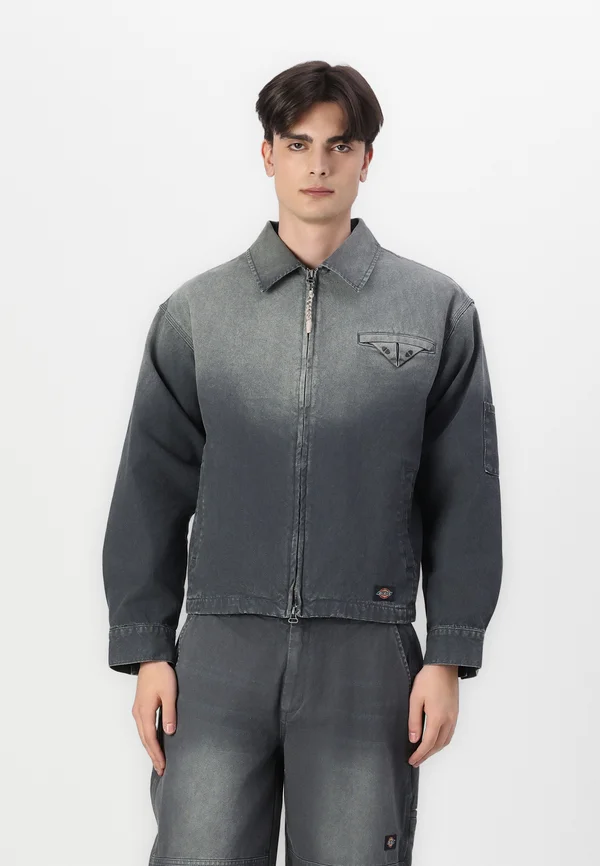 CHINESE NEW YEAR CANVAS IKE INSPIRED JACKET UNISEX - Summer jacket - black