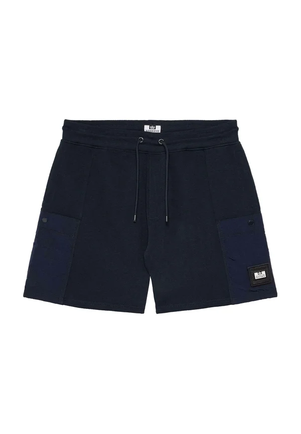 CHIYODA PARACHUTE POCKET - Tracksuit bottoms - navy