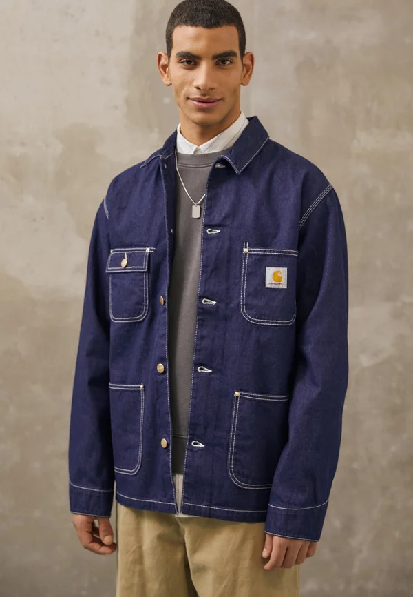 CHORE NORCO - Denim jacket - blue one wash