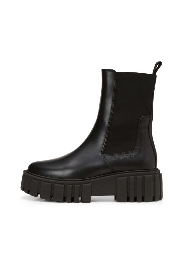 CHRISTEL - Platform ankle boots - black