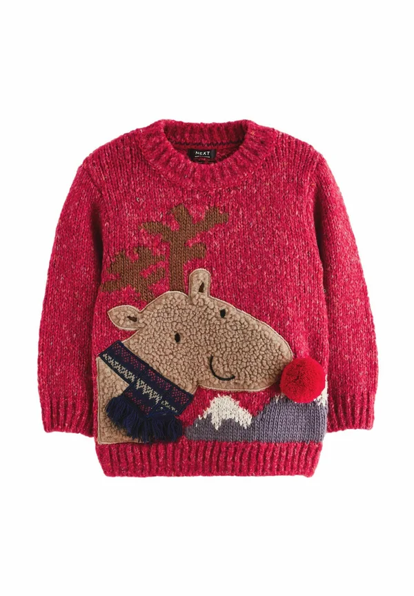CHRISTMAS - REGULAR FIT - Jumper - red reindeer