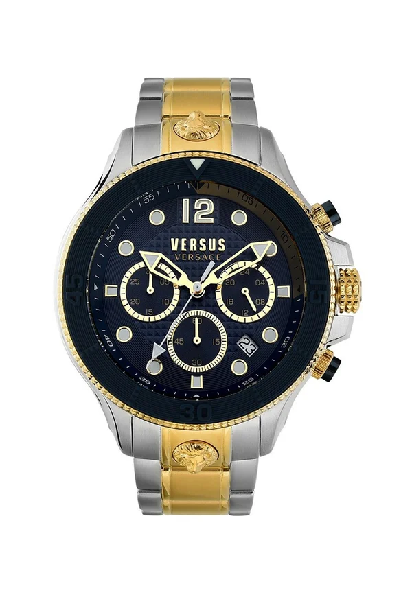 Chronograph watch - bicolor blue