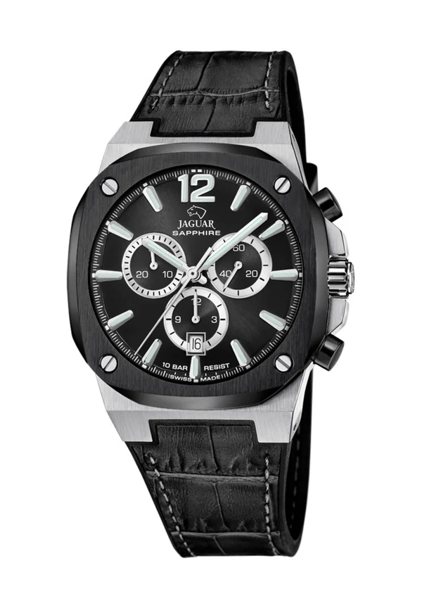 Chronograph watch - black