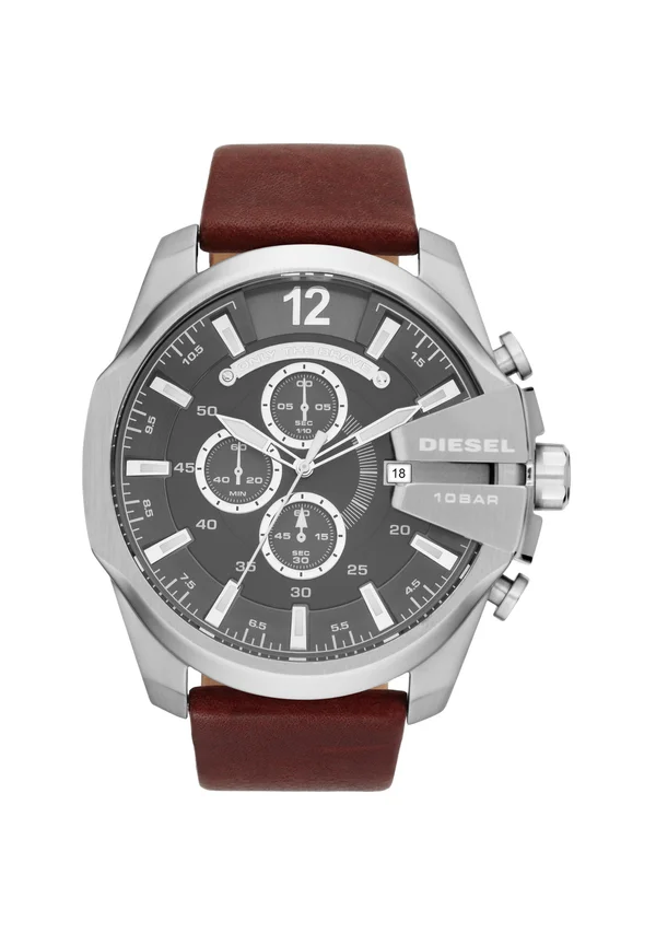 Chronograph watch - dark brown