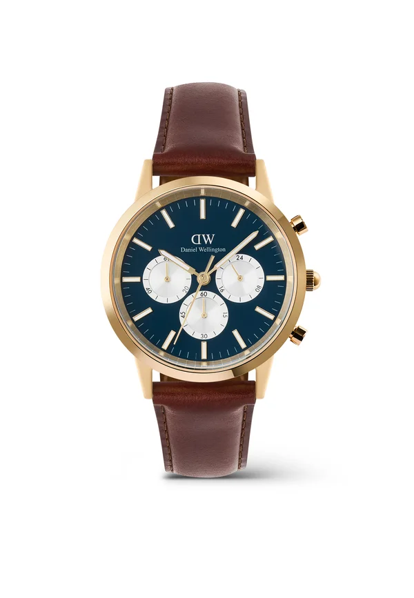 Chronograph watch - gold-coloured