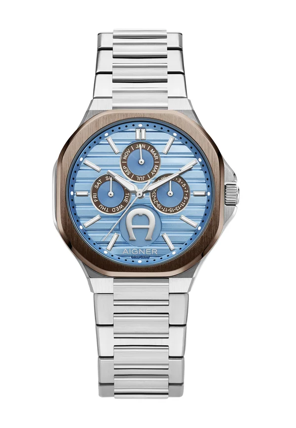 Chronograph watch - light blue