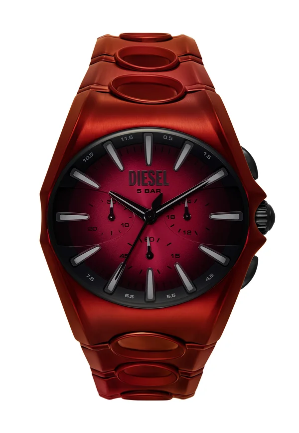 Chronograph watch - red