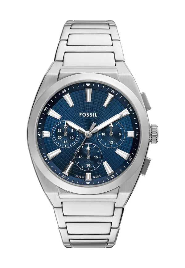 Chronograph watch - silver-coloured