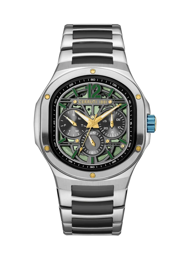 Chronograph watch - silver-coloured