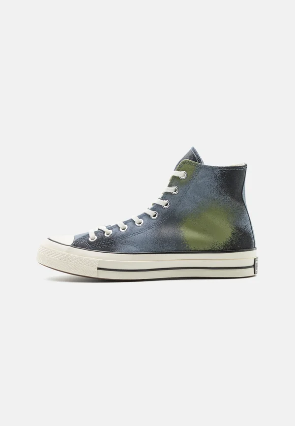 CHUCK 70 SPRAY PAINT UNISEX - High-top trainers - lunar grey/cyber grey/grassy