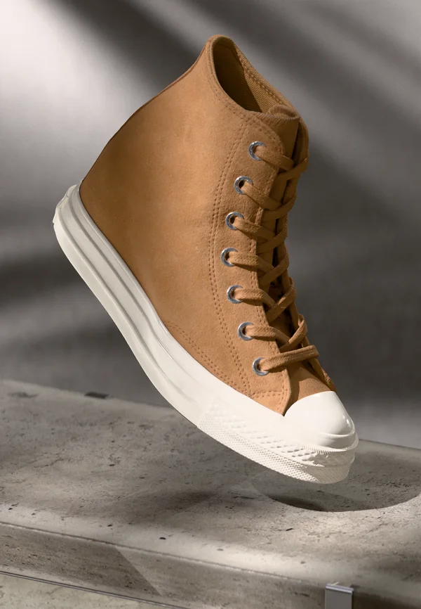 CHUCK 70 WEDGE PLATFORM - High-top trainers - incensed/egret