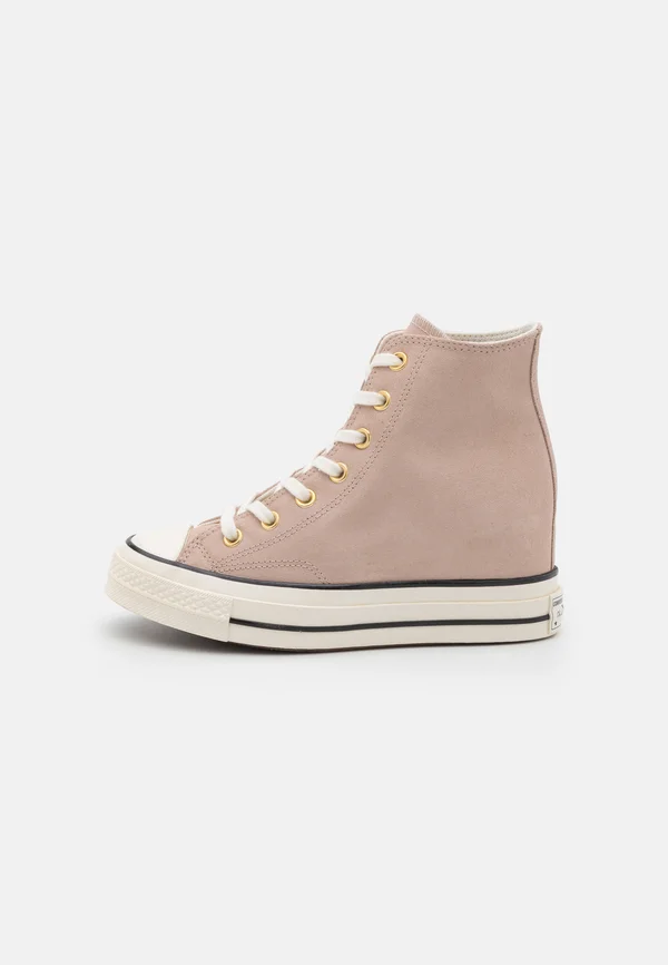 CHUCK 70 WEDGE PLATFORM - High-top trainers - warm clay/egret/black