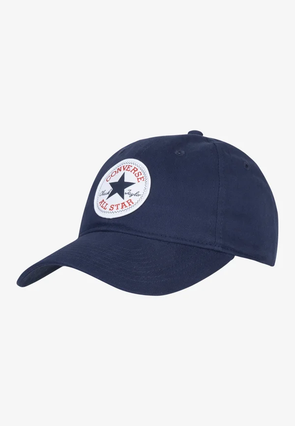 CHUCK PATCH CURVED BRIM  - Cap - obsidian