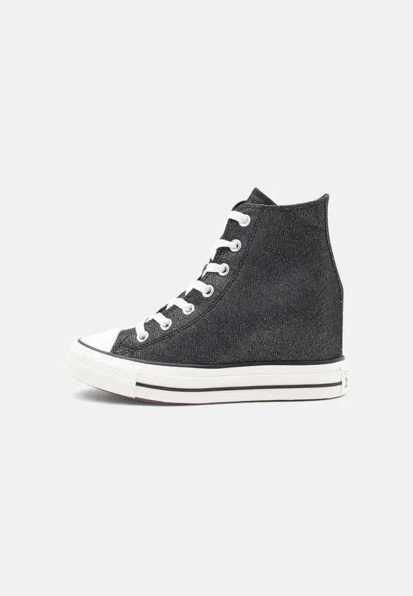 CHUCK TAYLOR ALL STAR INTERNAL WEDGE - High-top trainers - black/egret